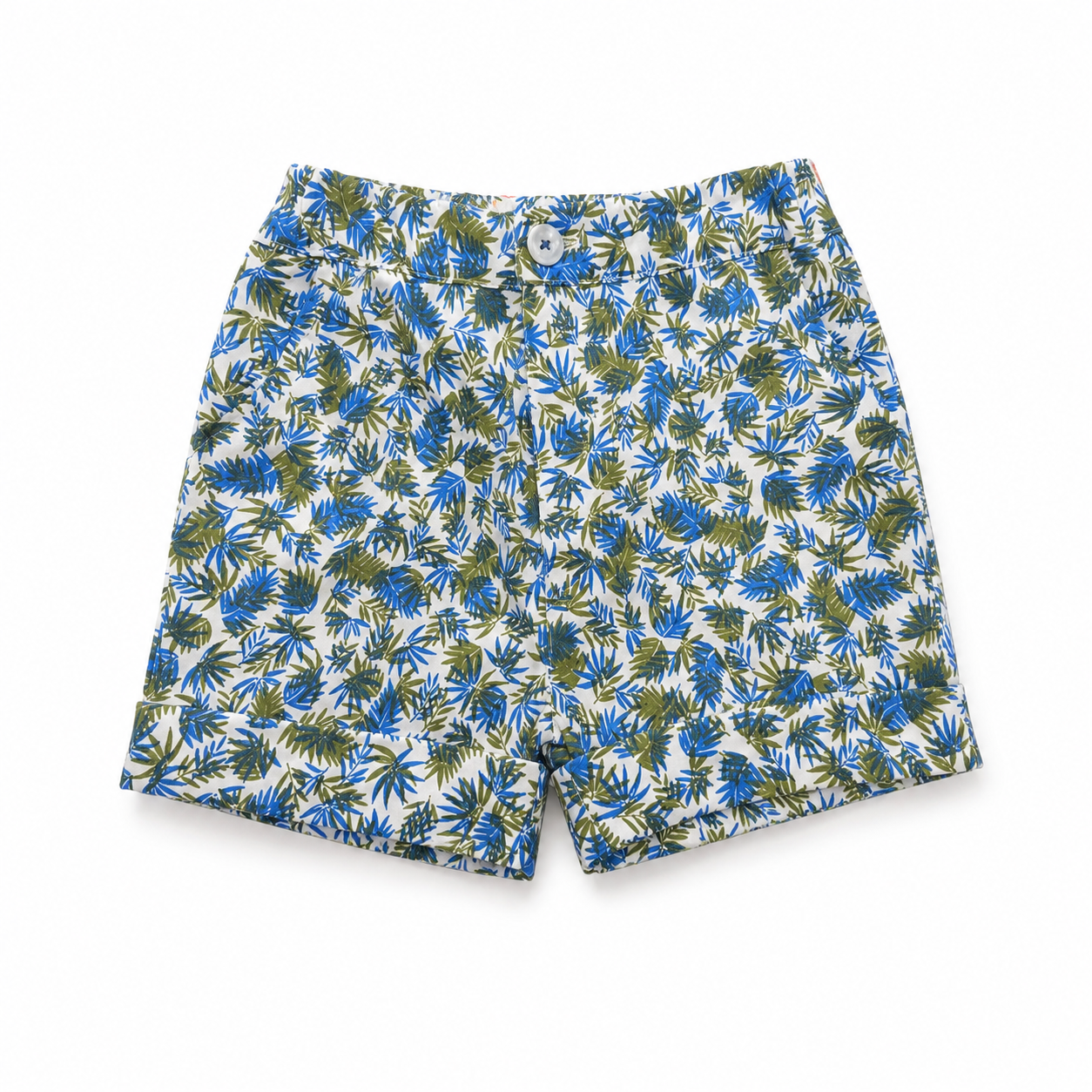 Shorts boys with pockets and zipper
