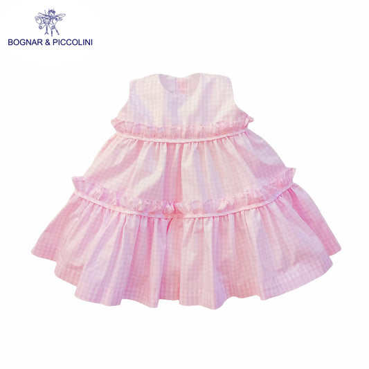 Girl's Pink Square Dress
