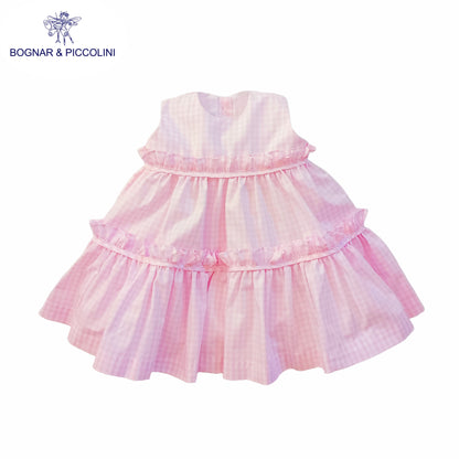 Girl's Pink Square Dress